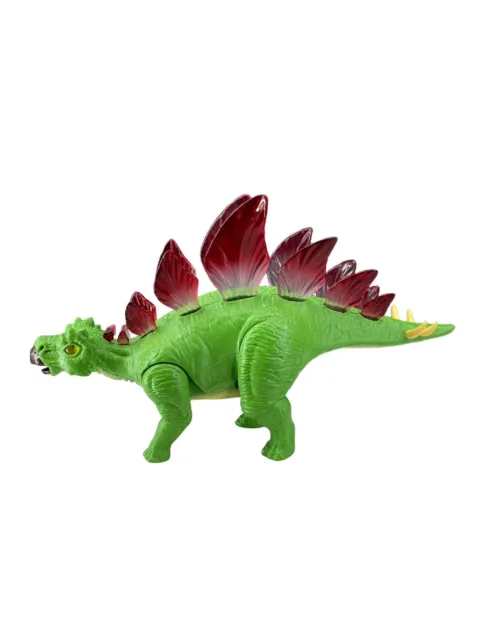 Juguete de dinosaurio Zuru Robo Alive Dino Wars Stegosaurus camina se ilumina rugidos funcionando