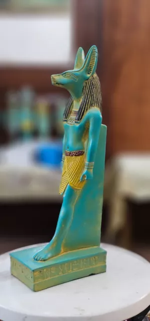 Egyptian Jackal God Anubis Statue from Ancient Egypt , Egyptian Art Sculpture 3