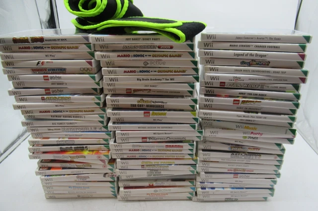 JOB LOT OF NINTENDO WII GAMES various games included