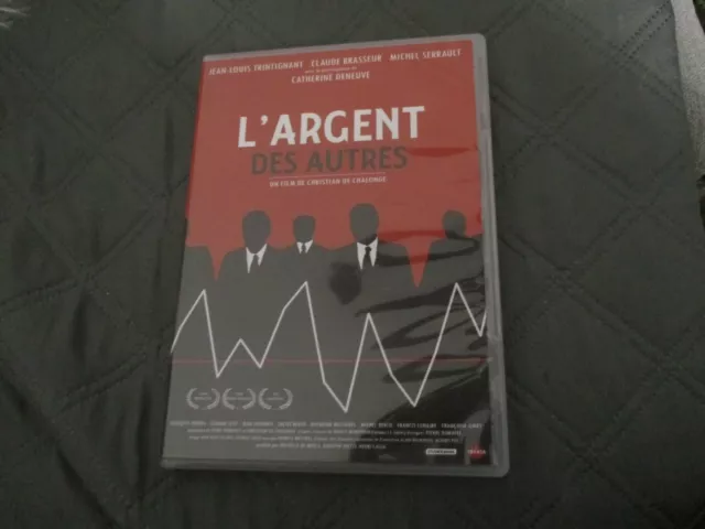 RARE! DVD NEUF "L'ARGENT DES AUTRES" Jean-Louis TRINTIGNANT, Michel SERRAULT