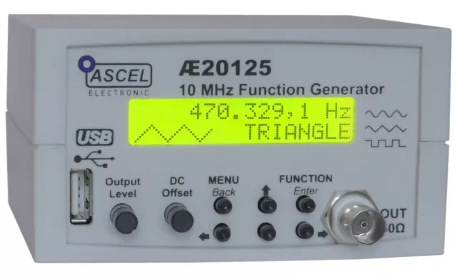 AE20125 10 MHz Sweep DDS Function Generator Kit with USB and Modulation 2