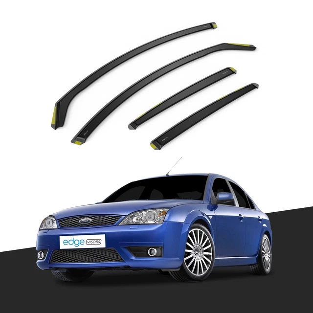 Ford Mondeo 2007-2014 5-Door Hatchback Saloon Wind Deflectors – 4pc Haibak Tinted