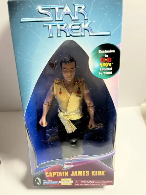 Playmates Toys Star Trek Captain James Kirk Mirror Kay Bee Limited Exlusivie...