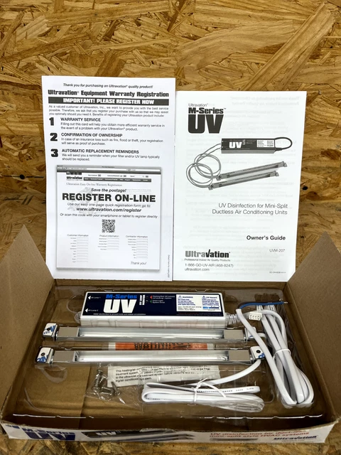 Ultravation mini split uv light discount