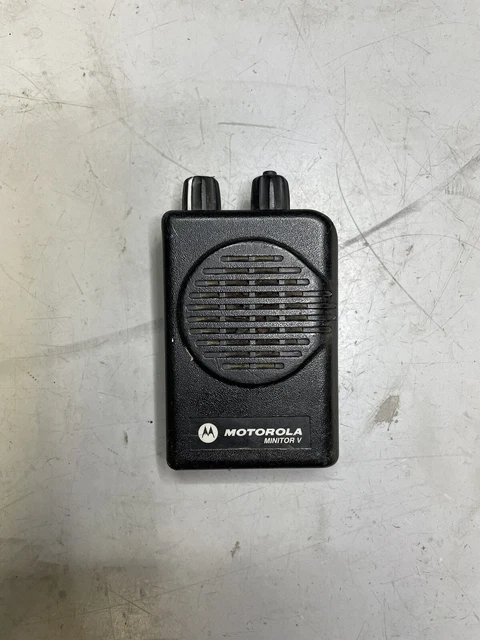 Motorola Minitor V Pager 151 - 158.9975 MHz 2-Ch  - UNTESTED