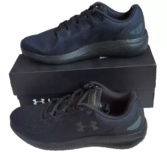 UNDER ARMOUR UA Charged Pursuit 2 Triple Black Mens Running Shoes 3022594  003 $57.95 - PicClick