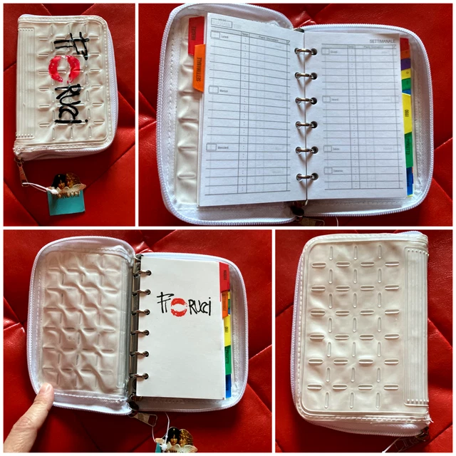 Organizer Terminplanner Zeitplaner Ringbuch agenda diary A7 Fiorucci