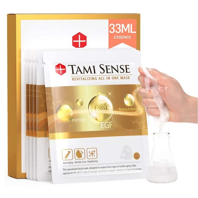 33ml Essence Best Anti Aging Face Mask For Korean 5 Count (Pack of 1)