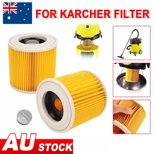 HQRP Cartridge Filter for Karcher WD WD2 WD3 Series Wet & Dry Vac