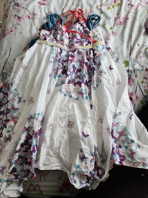 Bundle Of Girls Dresses jumpsuit 4 Items Age 10/11 Summer Spring