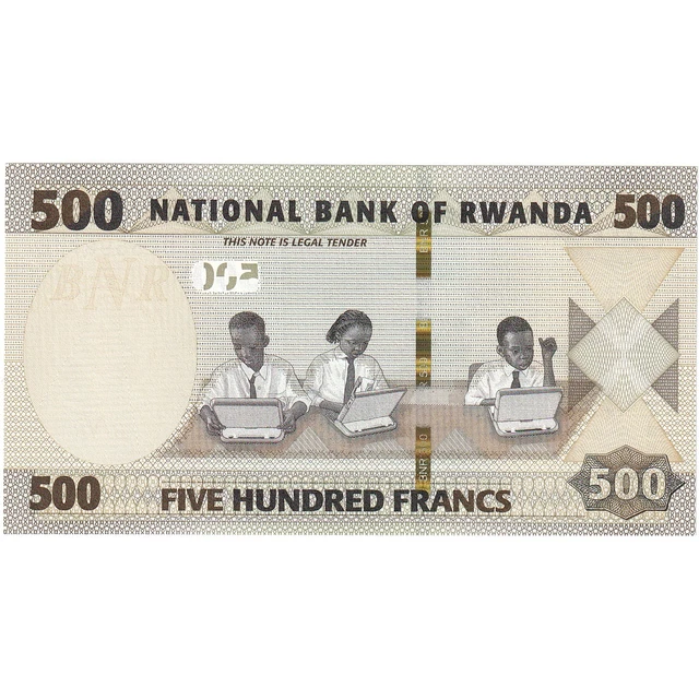 [#247611] Rwanda, 500 Francs, 2019, 2019-02-01, KM:38, UNC(65-70)