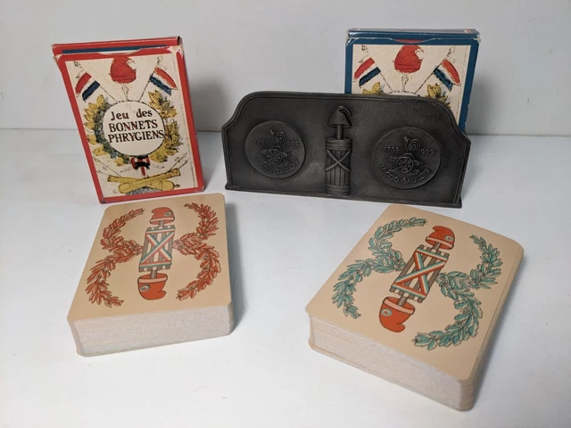 RARE EDITION CENSURÉE Giscard La Giscarte Rouge 54 Cartes Eddy Munerol