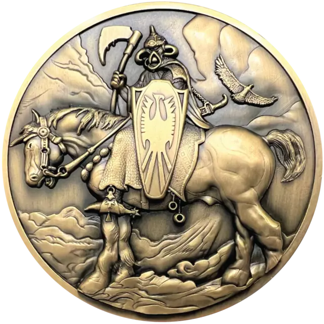 Frank Frazetta's "Death Dealer" Goliath Coin