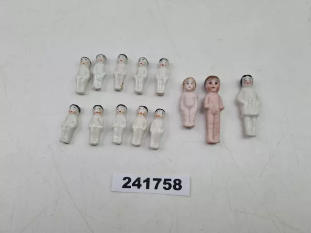 13x Badepuppen für Puppenstube Miniaturen um 1900 antik #241758