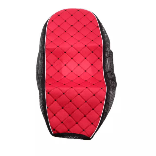 Red Waterproof Dustproof Seat Cushion Cover for Motorcycle Scooter XL