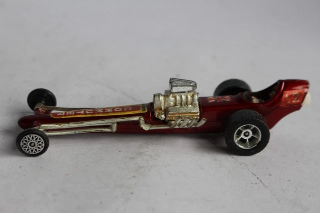Corgi toys n° 166 Corgi toysFord mustang dragster whizzwheels Organ grinder #39