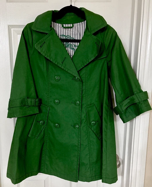 BURBERRY BLUE LABEL FLARE TRENCH COAT バーバリーブルー