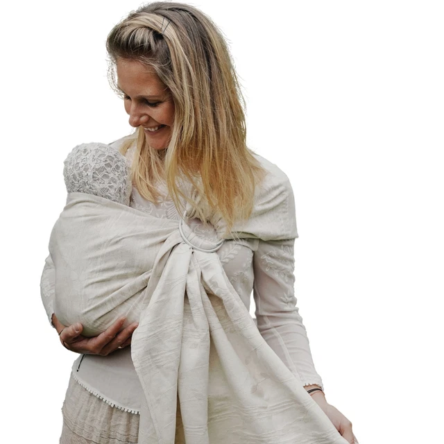 Little Frog Ring Sling - Summer Meadow - taille M (2,1 m)