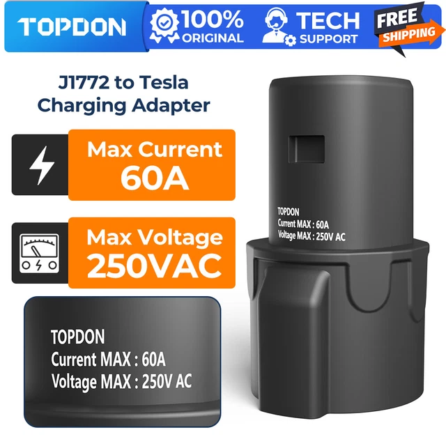 NEW! J1772 to Tesla Adapter Model S3XY Charger Charging Universal Adapter OEM