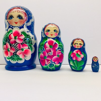 russian dolls pink
