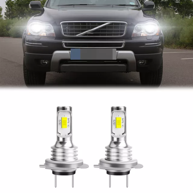 For VOLVO XC90 2002-2014 499 H7 Supper Bright 6000K LED Headlight Bulbs Kit UK