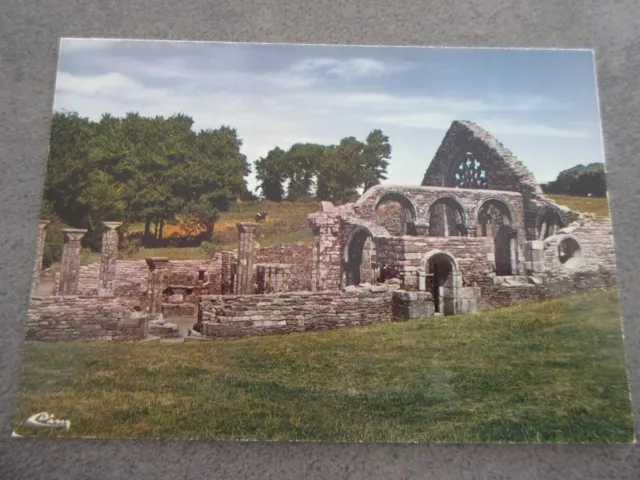 1970s Finistère POULDREUZIC- PLOVAN les Ruines de Languidou postcard