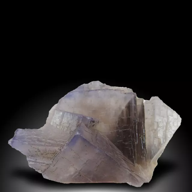 Purple Flourite Cubic Crystals Mineral Specimen From Skardu Pakistan