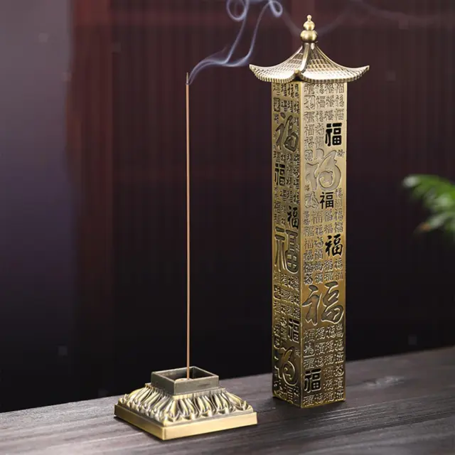 Vertical Incense Burner Decor Incense Stick Holder Stand for Living Room