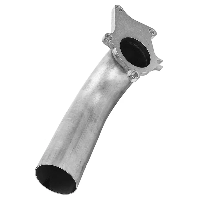 New 57mm Exhaust Downpipe Dump Pipe With Gasket 5 Flange Stainless Steel