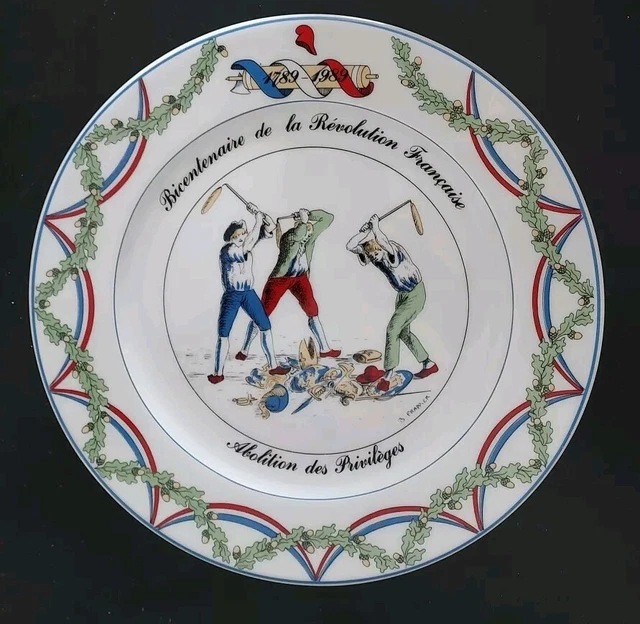 ASSIETTE BICENTENAIRE RÉVOLUTION FRAPPIER - Prise de la Bastille EUR 14,00 - FR