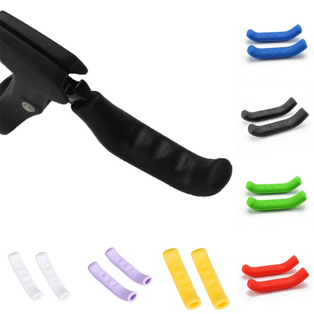 Lot De 2 Housse Silicone Levier Frein Vélo Route - Compatible ST-2300/3400 - Noir