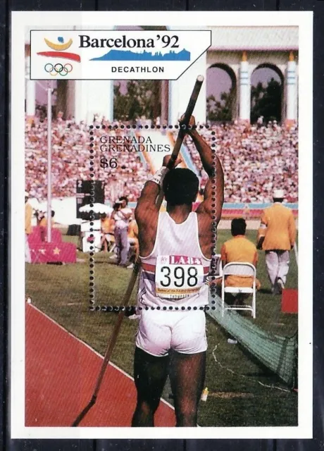 Grenada - Juegos Olimpicos - Olympic Games Barcelona 92 - Yvert Hoja 203 Hb203