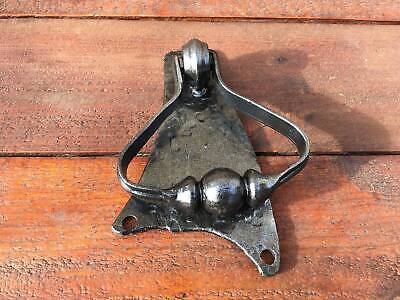 Hand Forged Shed Door Handle Barn Decor Pull Iron Ring Puller