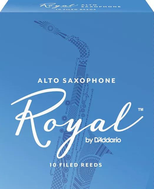 D'Addario Rico Royal Alto Sax Reeds #1.5 Ten Pack RJB1015