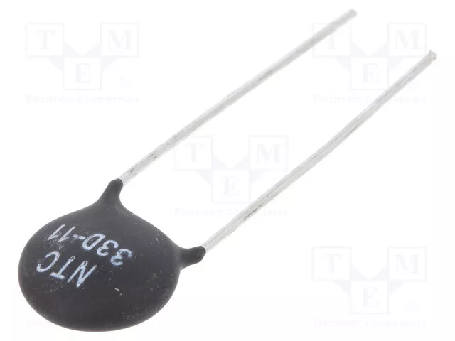 NTC Thermistor 33Ω THT Ø: 12,5mm -55÷200°C  Rastermaß: 7,5mm NTCS-12-33-1.5 NTC