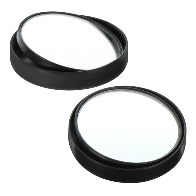 Lot De 3 Paires De Miroirs De Zone Aveugle Pour Voiture - Rétroviseurs Auxiliaires Adhésifs, Réglables 360° - Pour Stationnement Et Sécurité