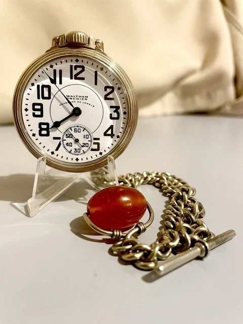 Montre De Poche Record Co. Plaquée Or - Vintage, Occasion, Modèle W223