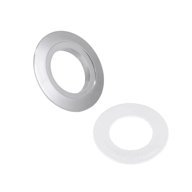Adaptateur Bouton De Chasse D'eau Double 38 Mm - Pour Conversion Réservoir WC, Lot De 2