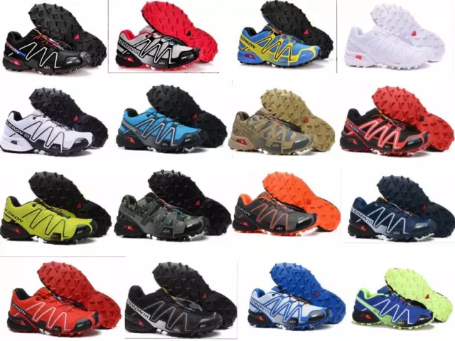 Men's Salomon Speedcross 3 Athletic Running Training Sports Outdoor Hiking Shoes