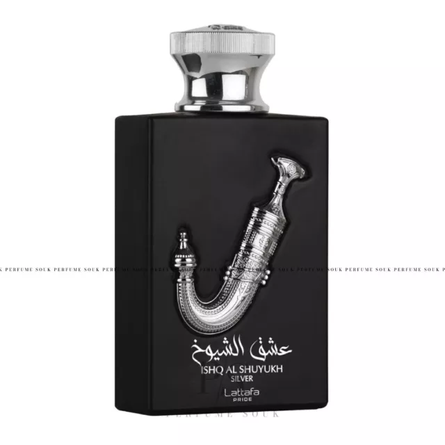 Lattafa Pride Ishq Al Shuyukh Silver 100Ml Edp Unisex Perfume Arabic Fragrance