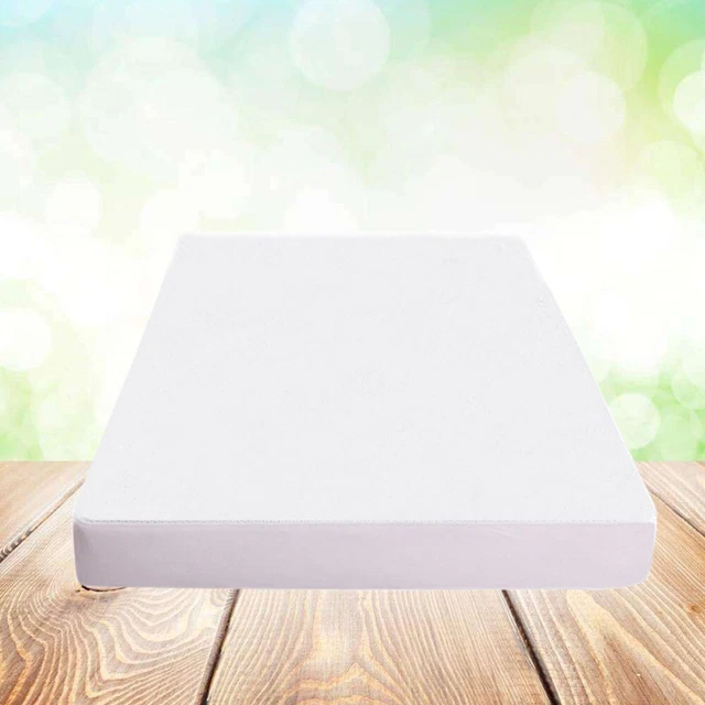 Solide couleur tissu éponge étanche lit trampoline matelas d'urine