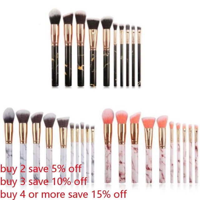 Cepillos de maquillaje Kabuki sombra de ojos base de contorno cepillo aplicador cosmético