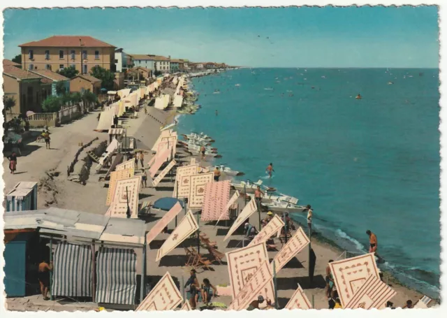Bellaria - Rimini - La Spiaggia - Viagg. 1960 -96636-