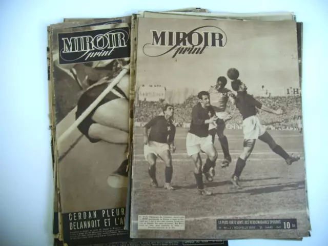 MIROIR SPRINT LOT 17 revues 1947 - 1948 - 1949