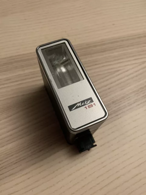 Vintage Metz 181 Mecablitz Portable Hotshoe Flash Made In Germany