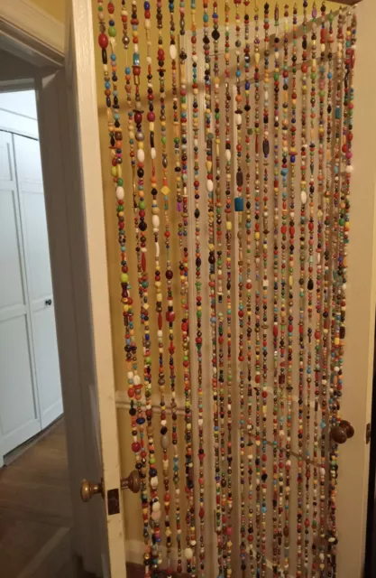 Handmade Beaded Doorway Curtains