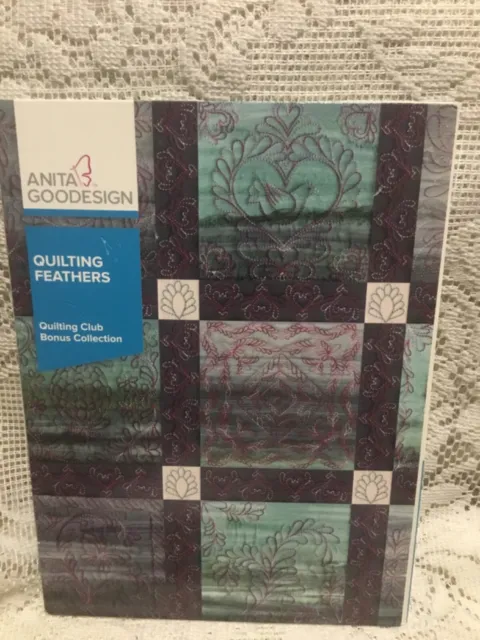 Anita Goodesign Quilting Feathers Quilting Club Bonus Collection Embroidery CD