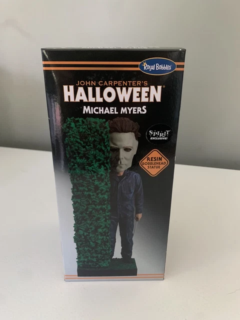 Halloween Michael Myers Hedges Royal Bobbles Bobblehead Statue Spirit Exclusive