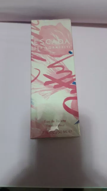 ESCADA sexy graffiti edt 50 ml donna vintage fuori produzione nuovo celofanato