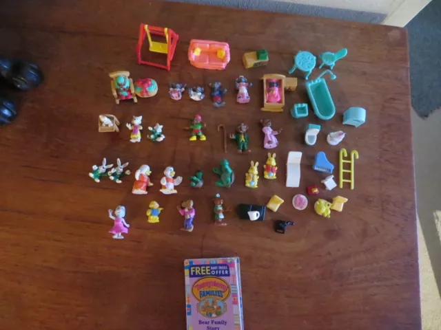 Teeny Weeny Families 22 Figures And Accssesories Bundle More Items Added